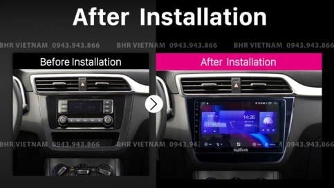 Màn hình DVD Android liền camera 360 MG ZS 2018 - nay | Fujitech 360 